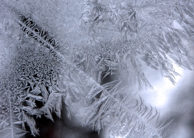 Innocent windowfrost--I think!