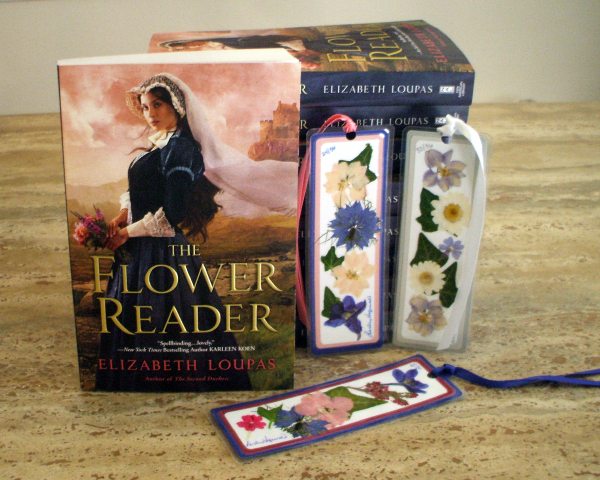 The Flower Reader and its beautiful bookmarks